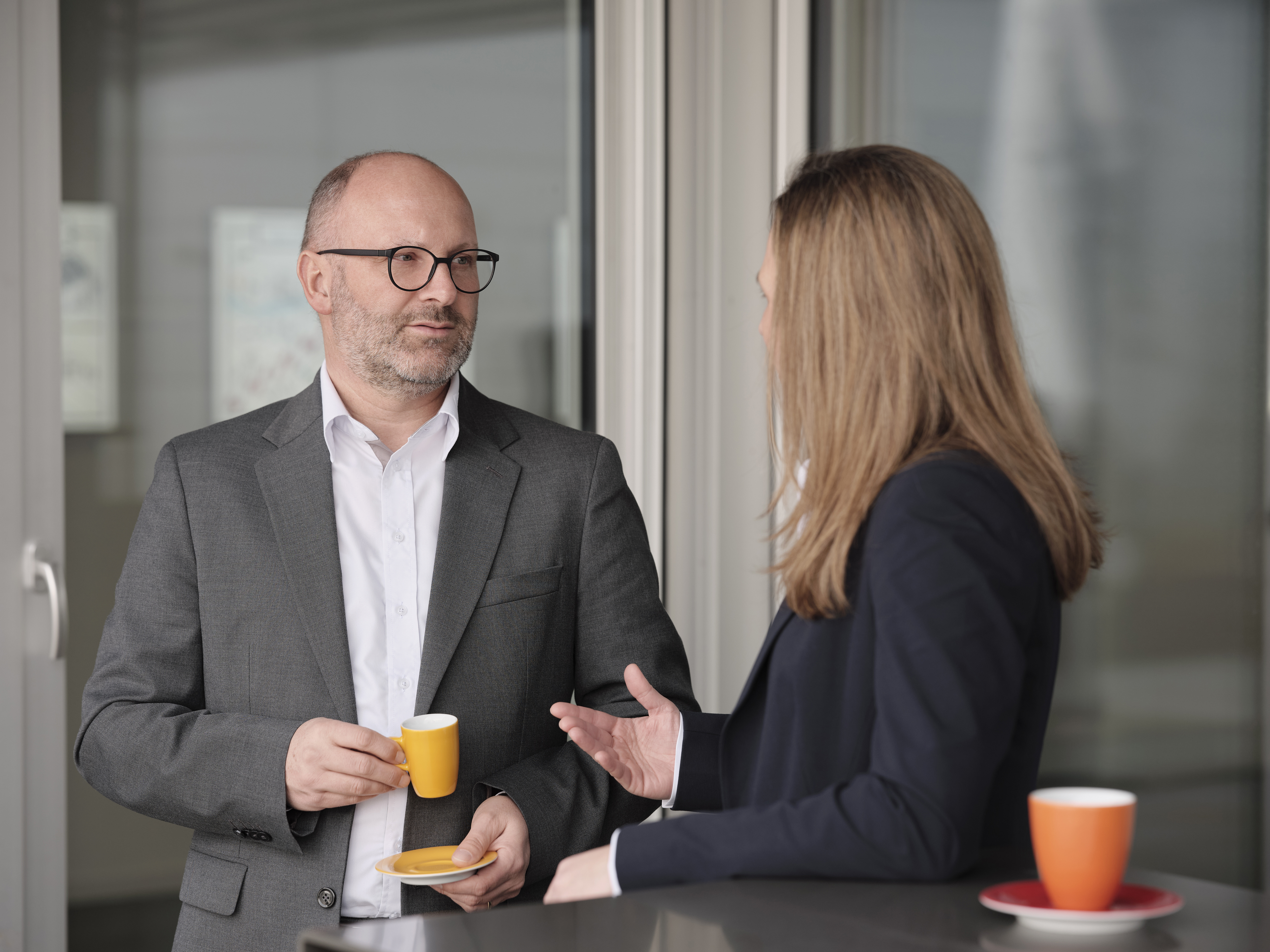 Martin Kamber und Dr. Sarah Schläppi